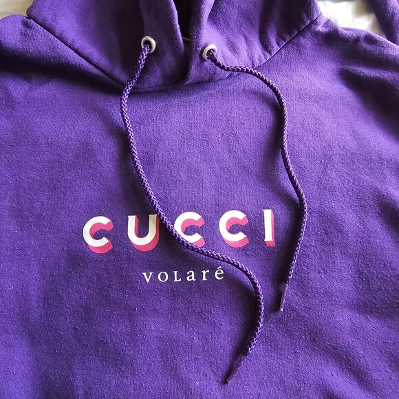 Volare x Cucci 2 Year Anniversary Pullover Hoodie - 2020 - Purple - Sz S - Picture 3 of 13